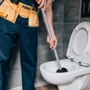 Using a Plunger or Drain Snake